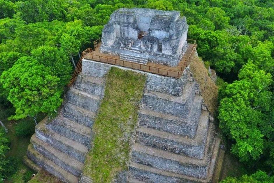Ahora podrás apreciar las vistas desde la estructura 216 sin dañar el patrimonio. (Foto: Inguat)
