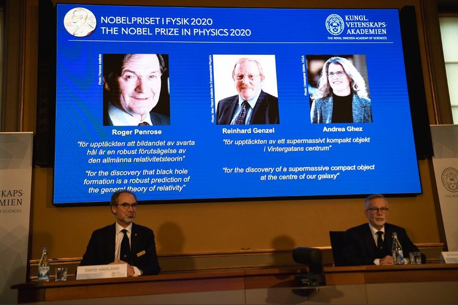 La Academia Sueca otorg&oacute; este jueves el premio Nobel de F&iacute;sica. (Foto: AFP)&nbsp;