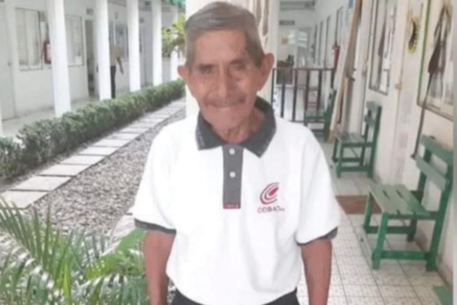 Don Víctor terminó el Bachillerato. (Foto: Gobierno de Oaxaca)