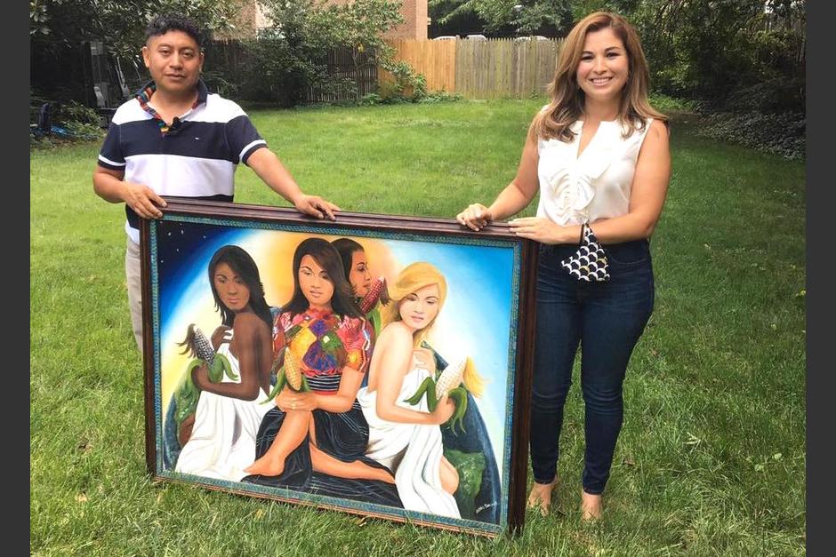 El artista plástico ha resaltado el nombre de Guatemala en importantes exhibiciones de arte en Estados Unidos. (Foto: Facebook/Ubaldo Sánchez)