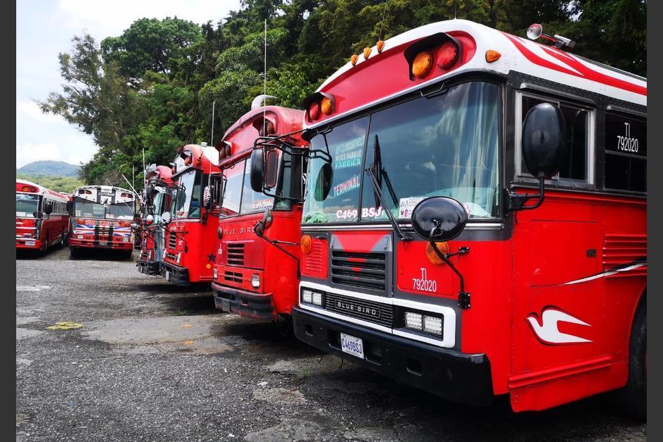 Una inspecci&oacute;n a dos predios de buses rojos que circulan en la ciudad capital descubri&oacute; que las camionetas no est&aacute;n aptas para circular. (Fotos: Municipalidad de Guatemala)&nbsp;