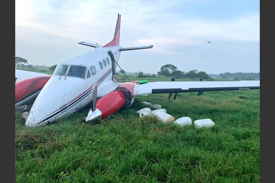 La nave fue ubicada por radares de El Ej&eacute;rcito de Guatemala. (Foto: MinDef)&nbsp;