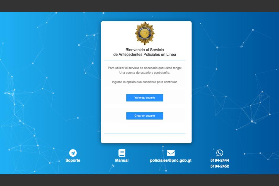 El portal ya se encuentra disponible para que puedas realizar el trámite sin salir de casa. (Captura Pantalla)