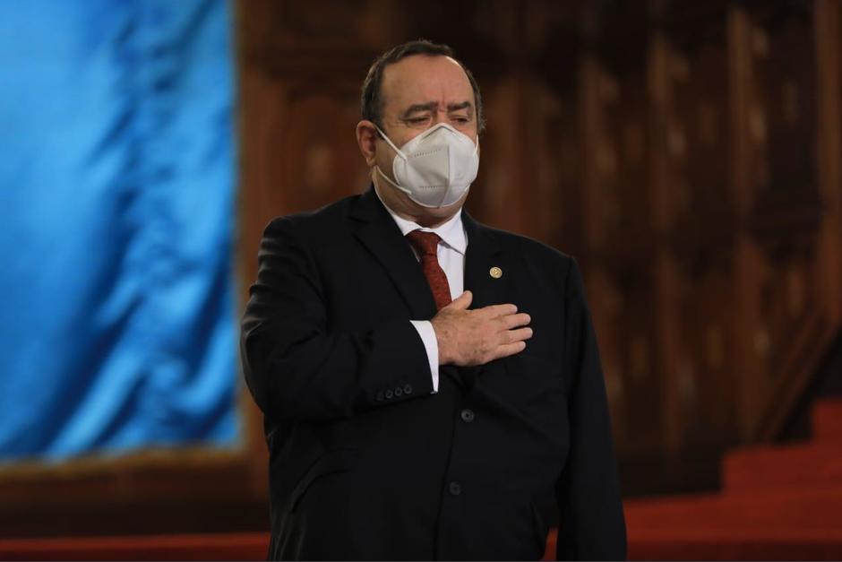 El presidente Alejandro Giammattei asegura que, ni su antecesor, fue tan atacado como él. (Foto: Presidencia)