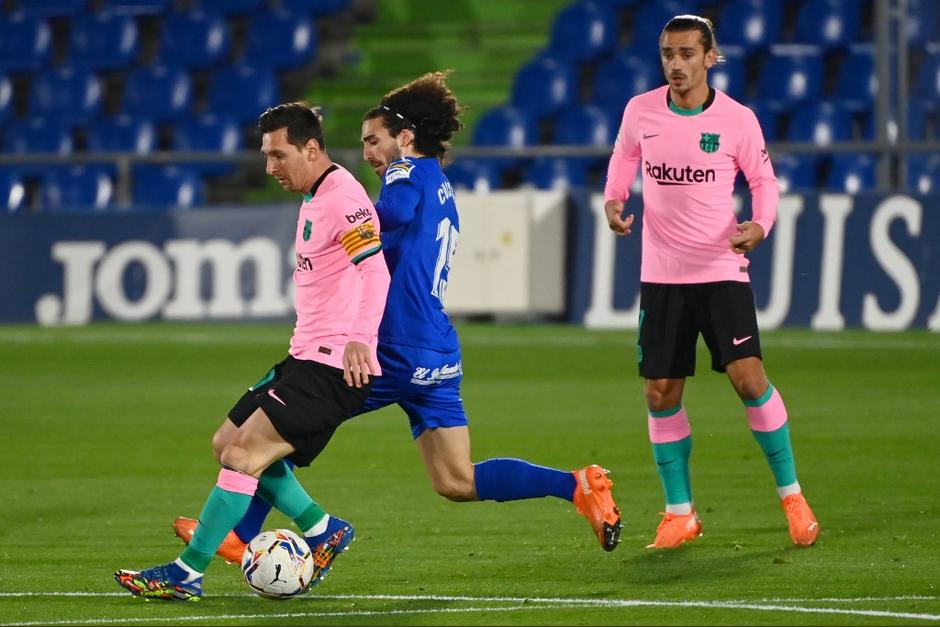 Ambos jugaron este fin de semana con la equipaci&oacute;n rosada. (Foto: AFP)&nbsp;