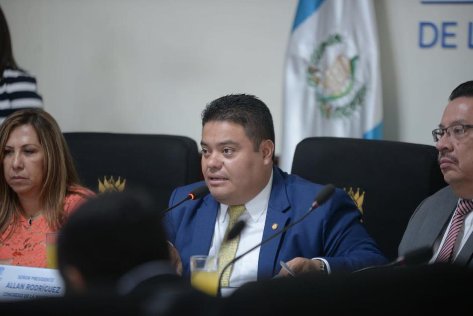 El diputado Allan Rodríguez fue reelecto para dirigir otro año más el Congreso. (Foto: Archivo/Soy502)