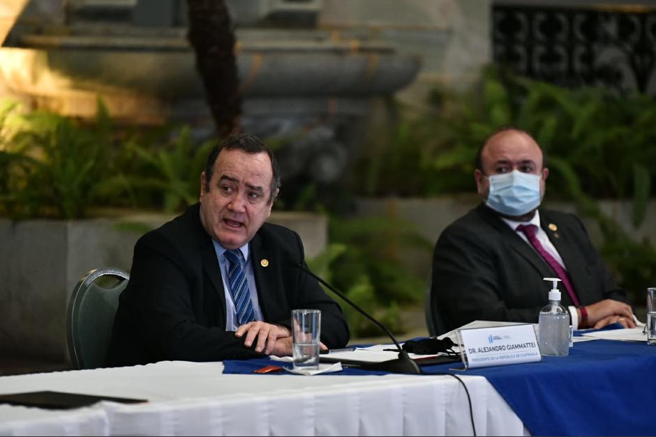 El presidente Alejandro Giammattei presentó su plan de inversión para los próximos 10 años. (Foto: Archivo/Soy502)