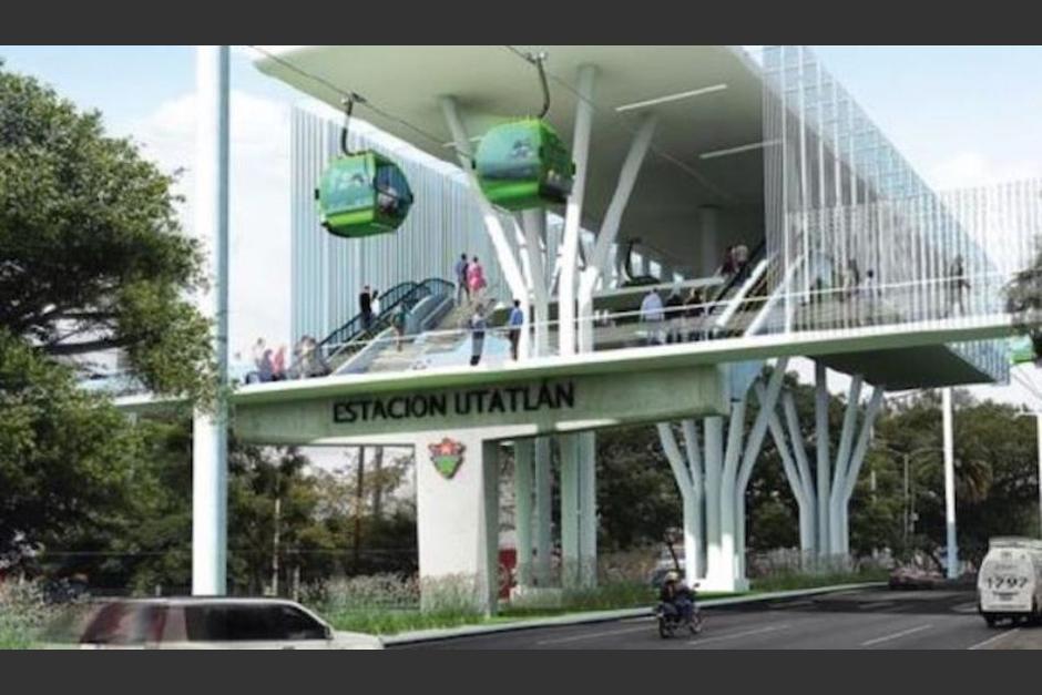 La Municipalidad de Guatemala plantea la construcción de un AeróMetro para transporte público. (Foto: Archivo/Soy502)