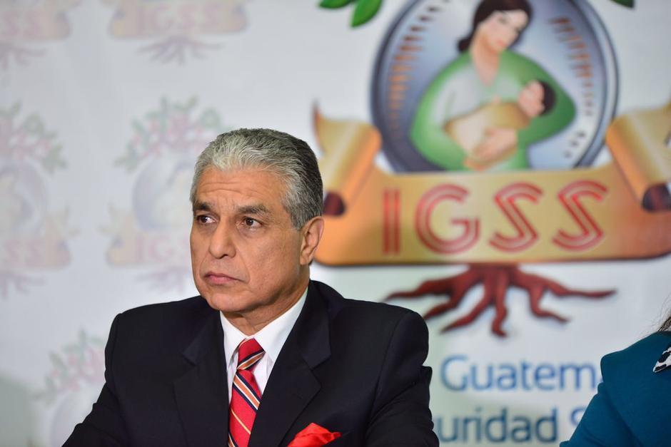El presidente de la junta directiva del IGSS, Carlos Contreras, denunciÃ³ un robo a su oficina particular y dijo sentirse "intimidado". (Foto: archivo/Soy502)&nbsp;