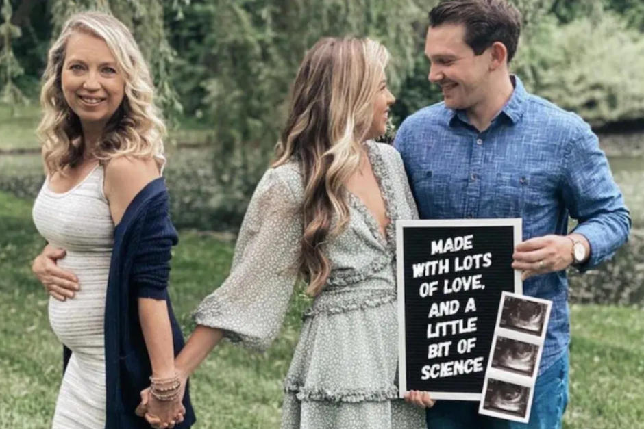 Julie dará a luz al hijo de su hija y su yerno. (Foto: ivf.surrogacy.diary/Instagram)