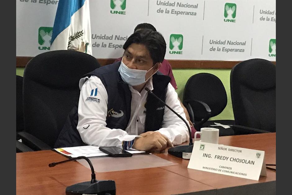 02) El director de Caminos Fredy Chojolán ha sido destituido. (Foto: archivo/Soy502)