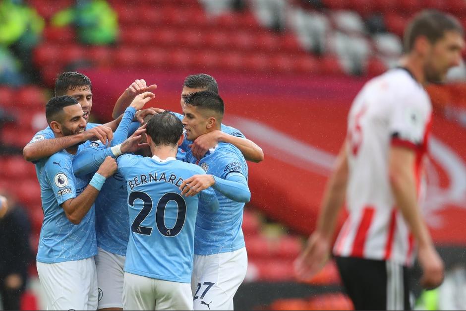 El Manchester City le gan&oacute; al Sheffield United en la Premier League. (Foto: AFP)