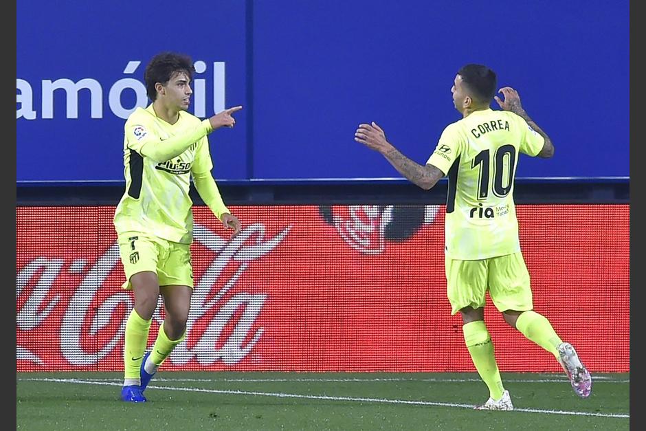 Joao F&eacute;lix anot&oacute; un doblete y le dio el triunfo al Atl&eacute;tico de Madrid en el partido que enfrent&oacute; este s&aacute;bado 31 de octubre contra el Osasuna. (Foto: AFP)