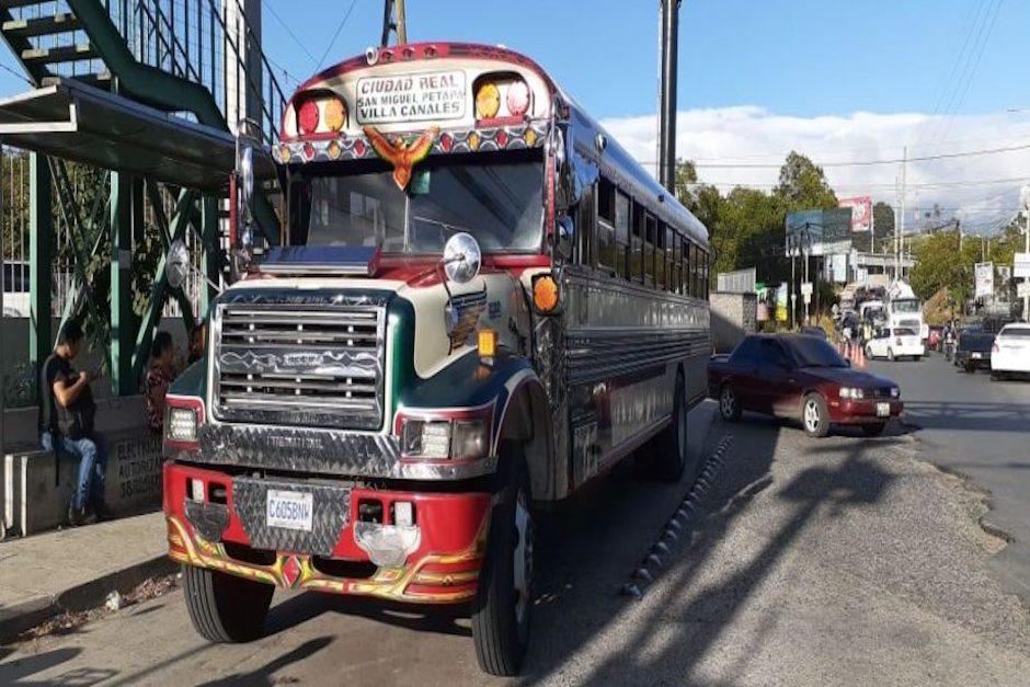 Los buses de esta ruta reanudaron su servicio hoy con el incremento a la tarifa. (Foto ilustrativa: TGW)