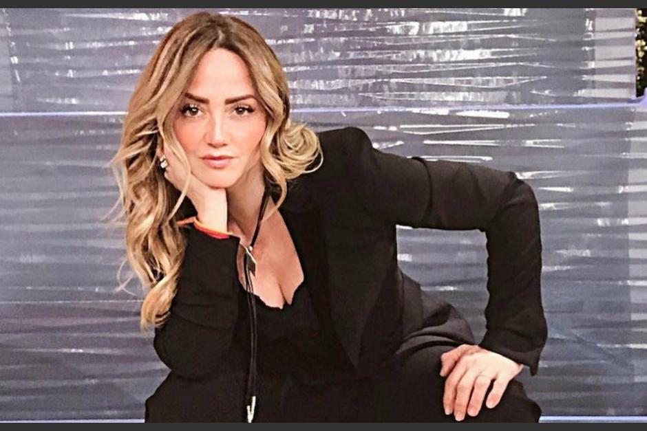 Andrea Legarreta fue hospitalizada con un cuadro de neumonía, complicación del Covid-19. (Foto: Instagram)