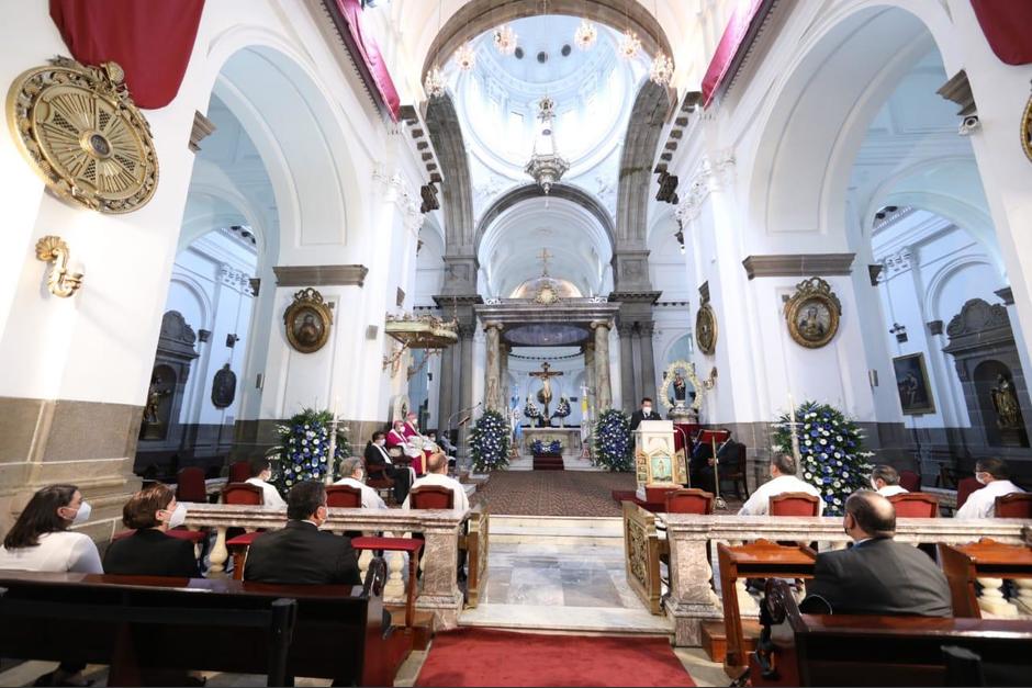 Celebran un Te Deum para conmemorar el 199 Aniversario de Independencia Patria. (Foto: Presidencia)