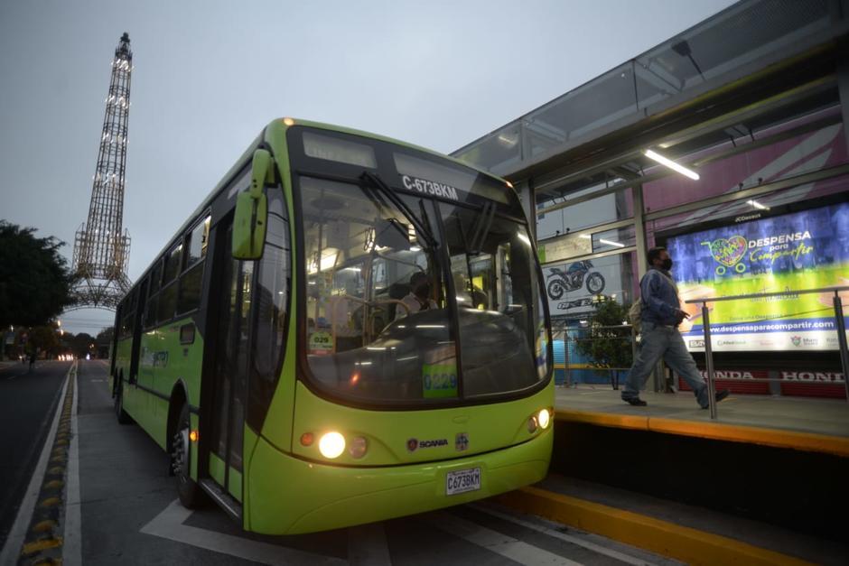 El Transmetro dejó de operar por 139 días a causa de la pandemia del coronavirus. (Foto: Archivo/Soy502)