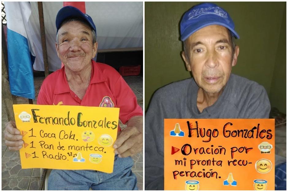 Los residentes de un asilo en Comalapa requieren de tu apoyo para continuar sonriendo y otros para mejorar su estado de salud. (Foto: Twitter)