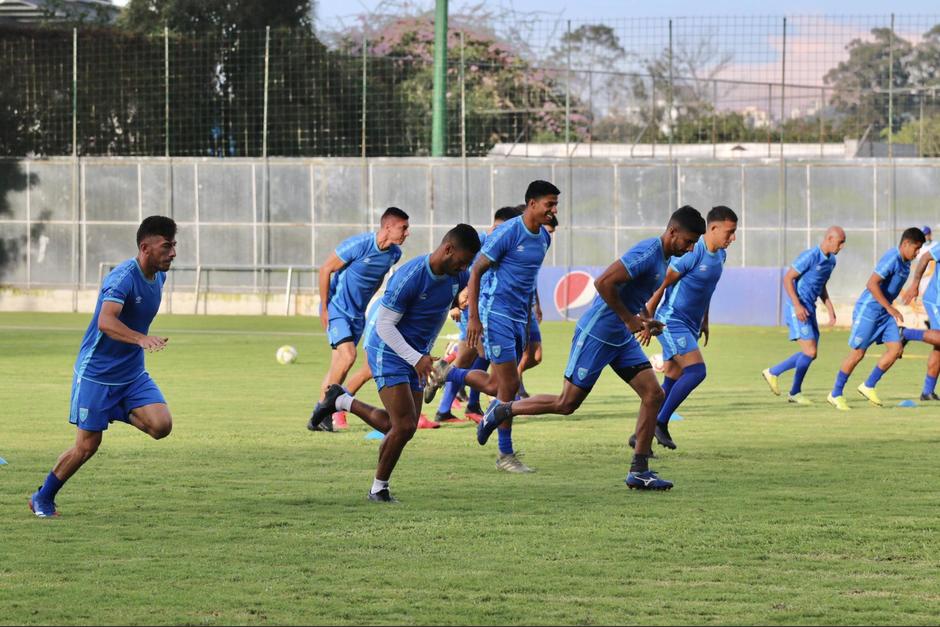La Selección de Guatemala ha trabajado por varios días de cara al compromiso del próximo 30 de septiembre. (Foto: Fedefut)