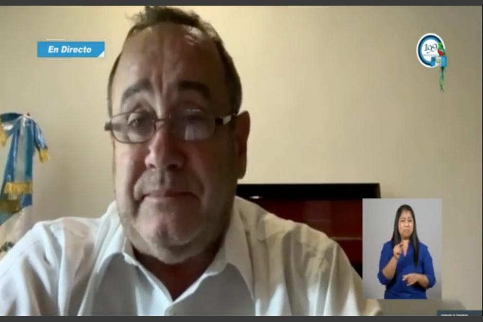 La última vez que el presidente Alejandro Giammattei actualizó su estado de salud, fue el jueves 24 de septiembre. (Foto: Archivo/Soy502)