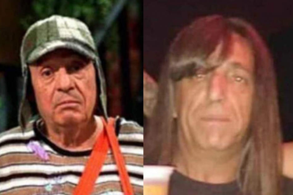 El parecido del argentino con Chespirito ha sorprendido a muchos en redes sociales (Imagen: Twitter)