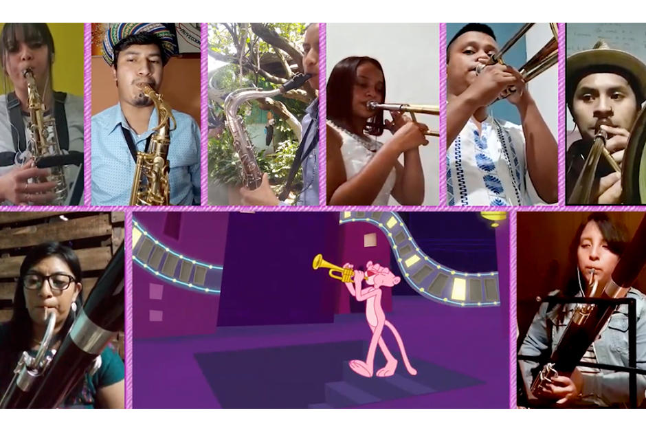 La orquesta est&aacute; compuesta por m&uacute;sicos de diferentes departamentos del pa&iacute;s (Imagen: Captura de pantalla)