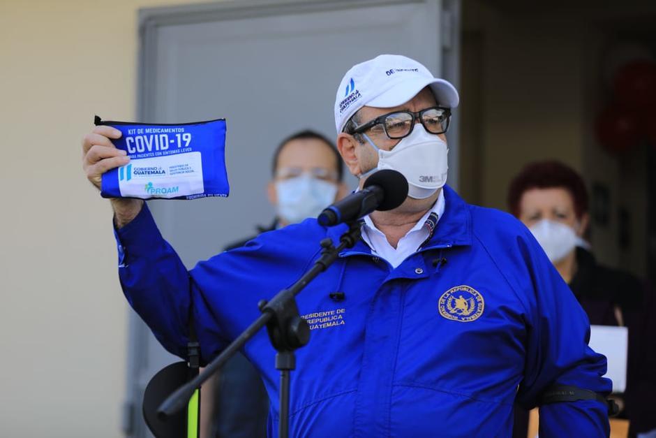 El presidente Alejandro Giammattei explic&oacute; por qu&eacute; no se ampli&oacute; el Estado de Calamidad. (Foto: Archivo/Soy502)