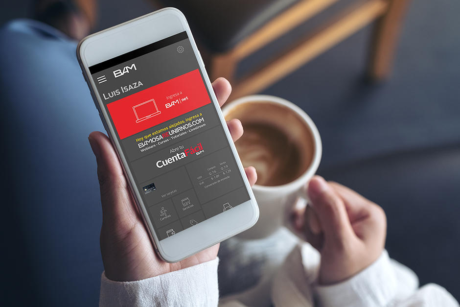 A partir del 30 de septiembre, los guatemaltecos podr&aacute;n abrir la Cuenta F&aacute;cil BAM desde una computadora, tablet, celular o cualquier dispositivo m&oacute;vil, est&eacute;n donde est&eacute;n. (Imagen cortes&iacute;a: BAM)