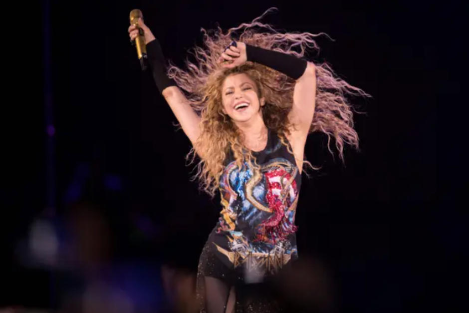 Shakira también ceelbró su fiesta de 15. (Foto: AFP)&nbsp;