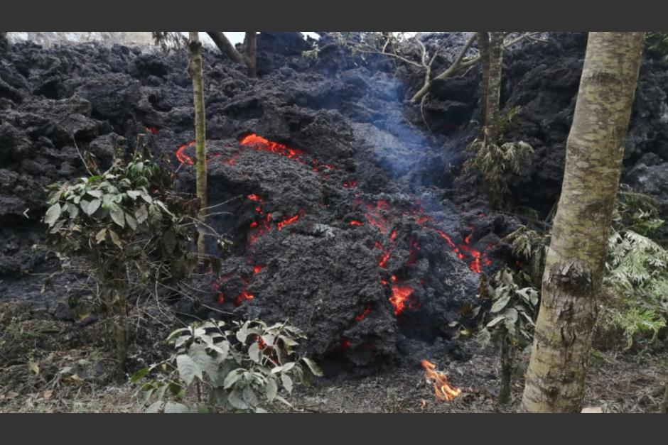 La Conred inform&oacute; sobre las erupciones del volc&aacute;n Pacaya que tiene 2 meses de actividad. (Foto: Conred)&nbsp;