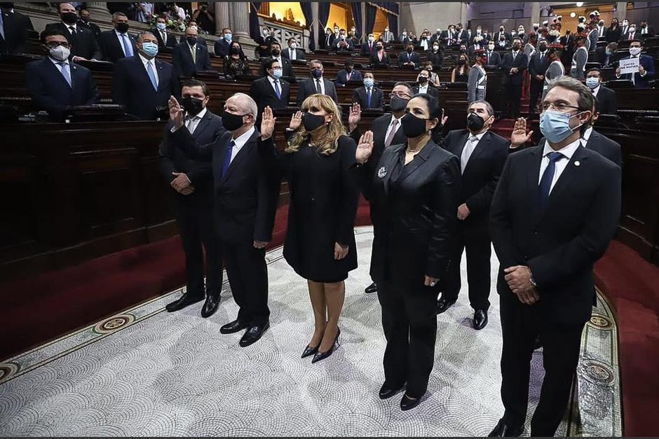 Dos magistrados titulares y un suplente no fueron juramentados este martes. (Foto: Congreso)