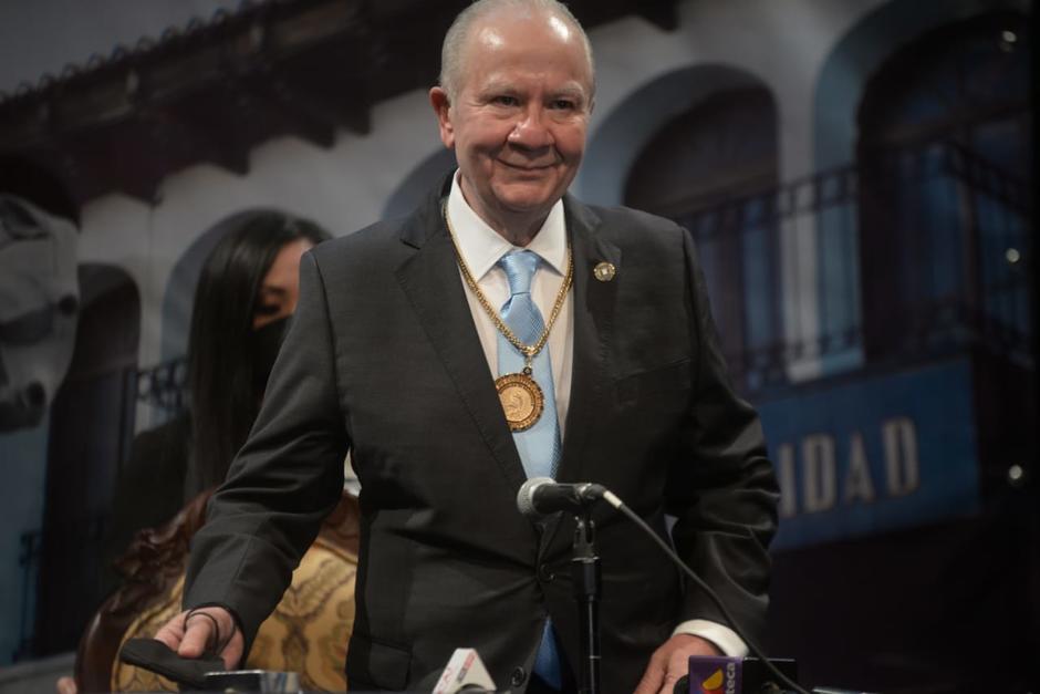 Roberto Molina Barreto asumi&oacute; como presidente de la CC. (Foto: Wilder L&oacute;pez/Soy502)&nbsp;