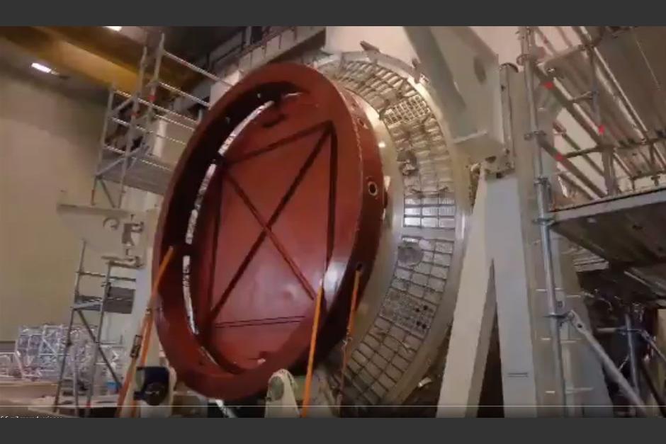 Este podría ser parte del primer módulo orbital ruso. Foto: (Dmitri Rogozin)