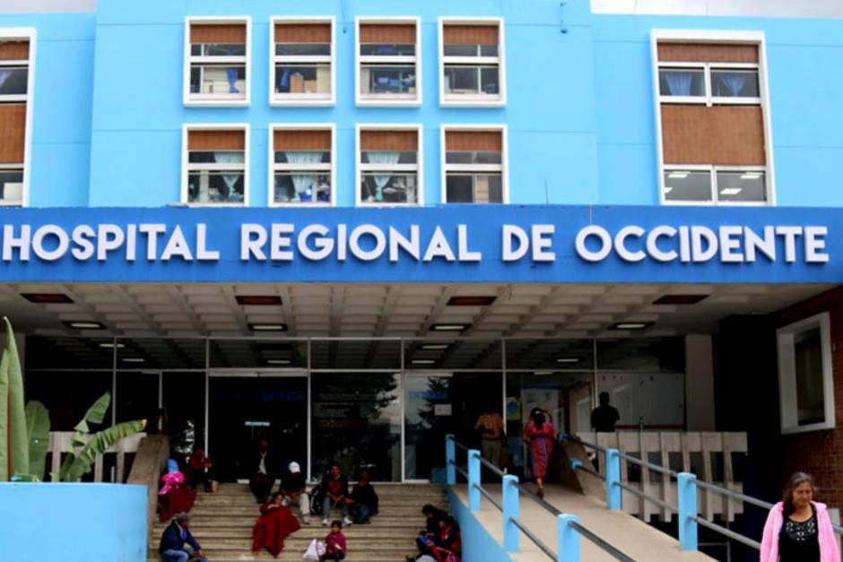 El Hospital de Quetzaltenango report&oacute; incremento de pacientes Covid-19. (Foto: MSPAS)&nbsp;