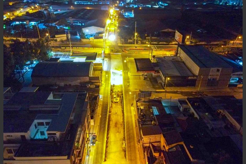 El paso a desnivel de la 31 calle y calzada Atanasio Tzul ha avanzado en 70% desde que se inici&oacute; la obra. (Foto: Municipalidad de Guatemala)