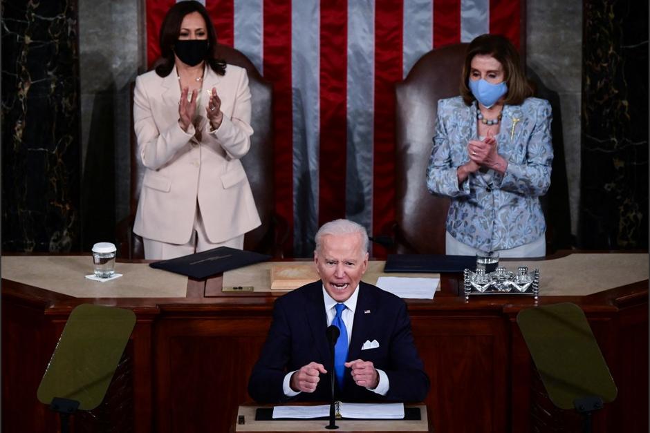 En su primer discurso ante las dos cámaras del Congreso se tocaron varios temas. (Foto: AFP)&nbsp;