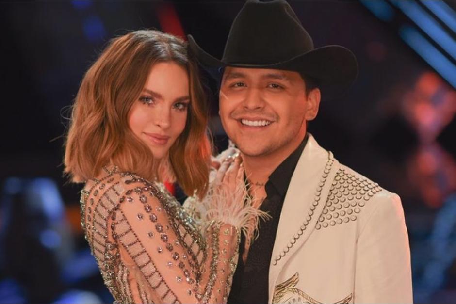 Belinda sorprendió con un espectacular cuadro a Christian Nodal. (Foto: Instagram/Belinda)