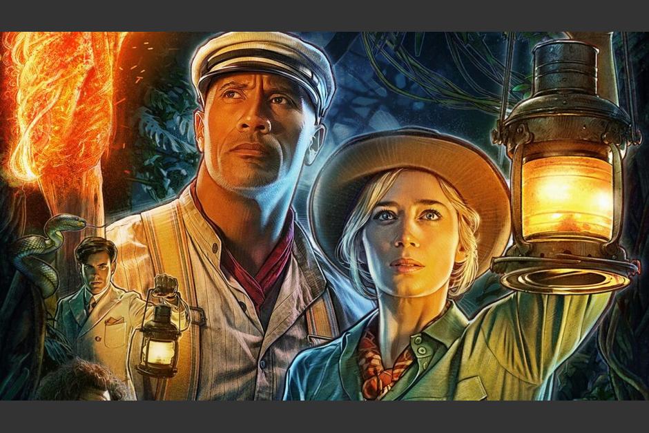Dwayne Johnson, m&aacute;s conocido como "La Roca", y Emily Blunt, protagonizan la pel&iacute;cula "Jungle Cruise". (Foto: Disney)