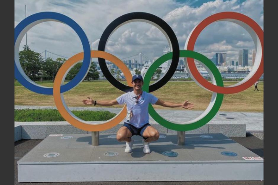 Charles Fernández participará en los Juegos Olímpicos de Tokio 2020 en la rama de pentatlón moderno. (Foto: Instagram)