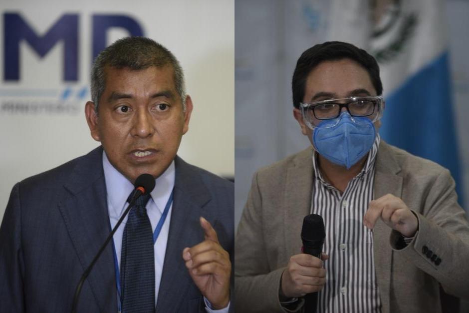 Rafael Curruchiche asumió como jefe de la FECI, días después de ser removido Juan Francisco Sandoval. (Fotos: archivo/Soy502)&nbsp;&nbsp;