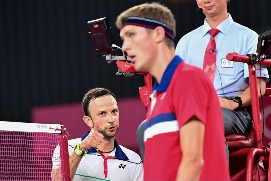 Kevin Cordón cayó en las semifinales contra el danés Viktor Axelsen. (Foto: AFP)&nbsp;&nbsp;