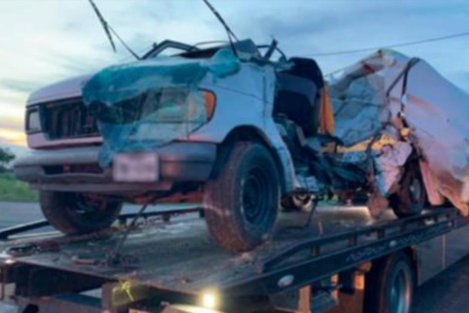 10 migrantes fallecieroen un aparatoso accidente vehícular. en Texas. (Foto: Al Rojo Vivo)