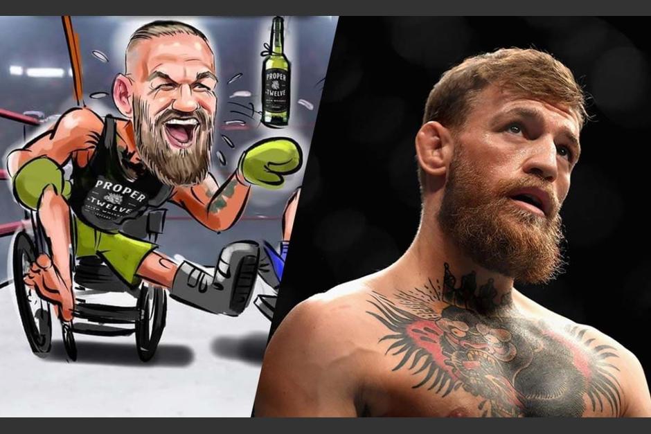 Conor McGregor pelear&aacute; en silla de ruedas el pr&oacute;ximo 11 de septiembre. (Foto: Tododisca)