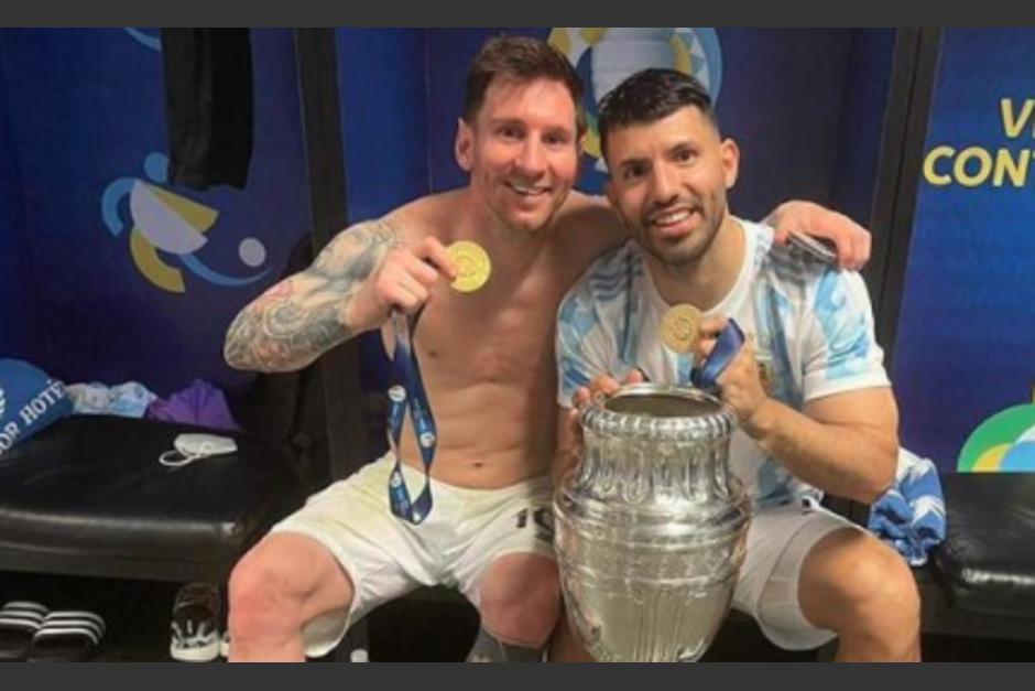 Sergio el Kun Ag&uuml;ero habr&iacute;a renunciado a millones de d&oacute;lares para que se quedara Messi en el Barcelona. (Foto: Instagram)