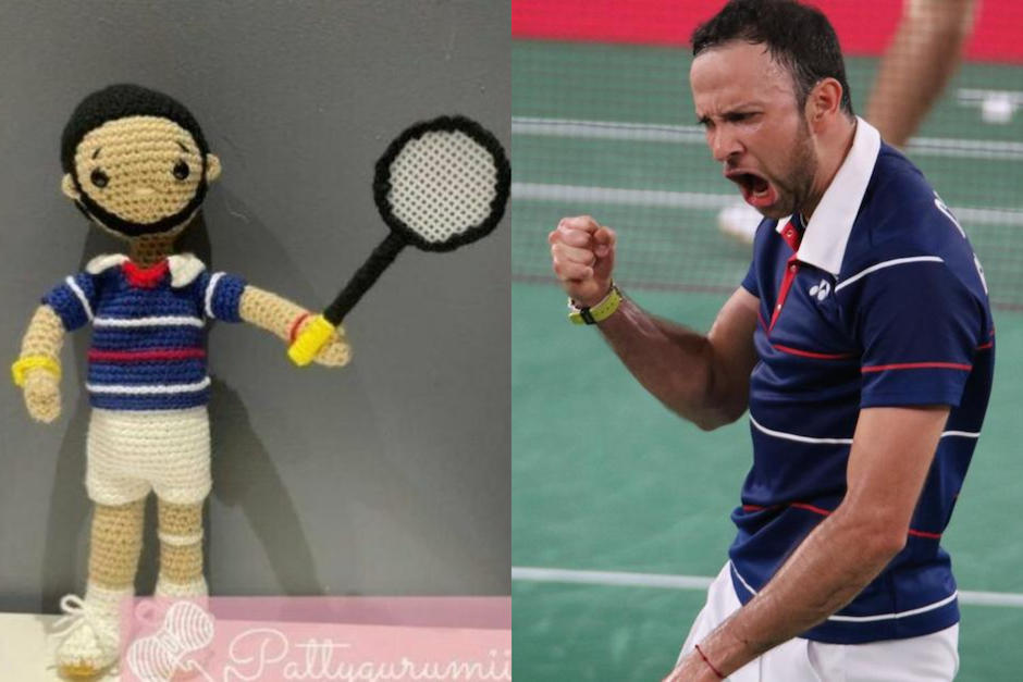 El muñeco tejido de Kevin Cordón fue la sensación en redes. (Fotos: pattygurumi y COG)