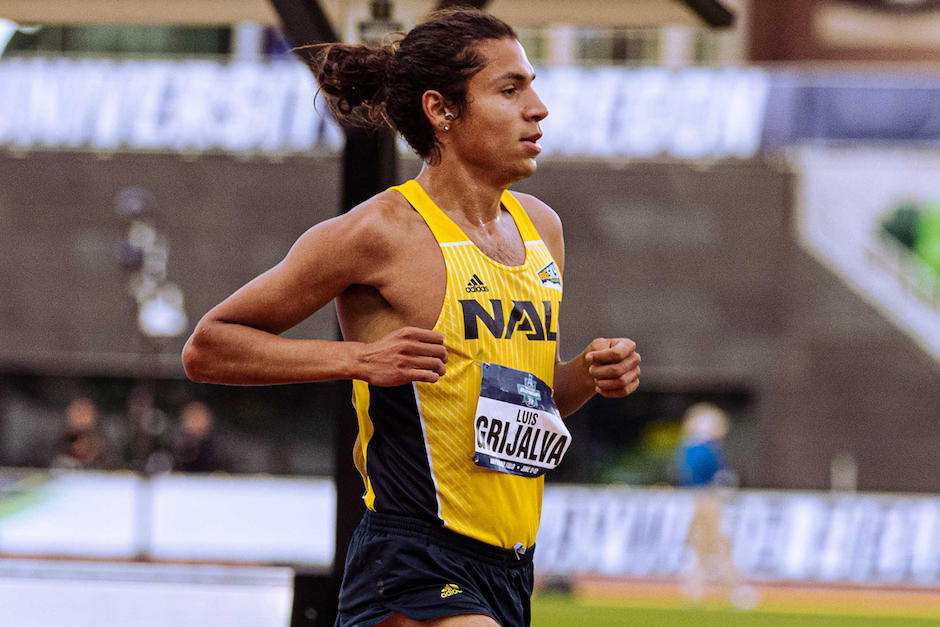 Luis Grijalva representó a Guatemala en&nbsp;los 5000 metros planos. (Foto:&nbsp;Northern Arizona University)
