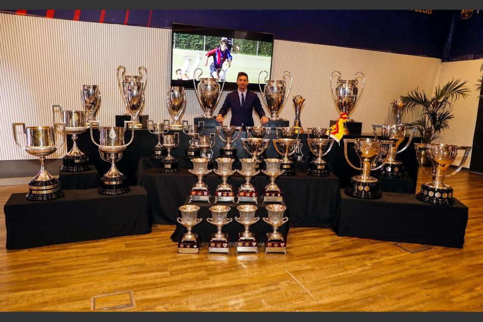 "Un legado &uacute;nico", describi&oacute; el Club Barcelona lo que deja Messi. (Foto: Barcelona)