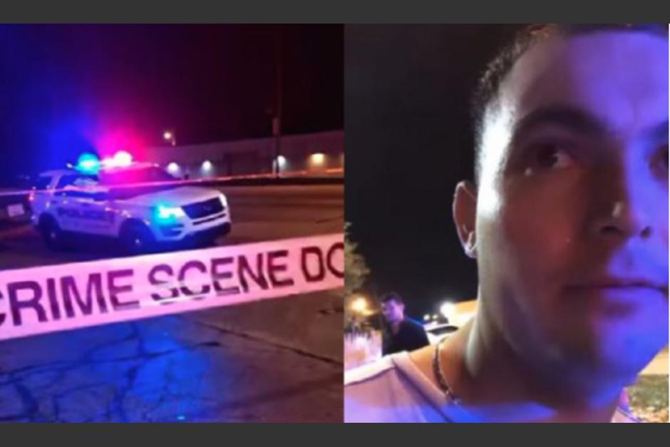 Los integrantes de la Banda Tierra Sagrada permanecieron varias horas en la escena del crimen. (Foto: captura de pantalla)