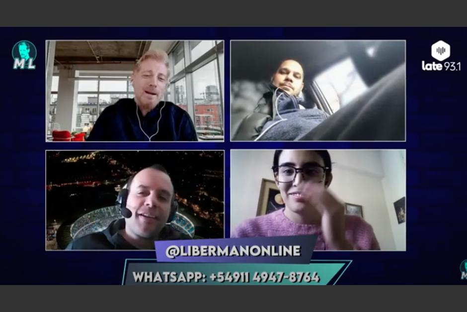 En el extremo inferior izquierdo, Avellaneda se expresa negativo de Guatemala. (Foto: captura de pantalla)