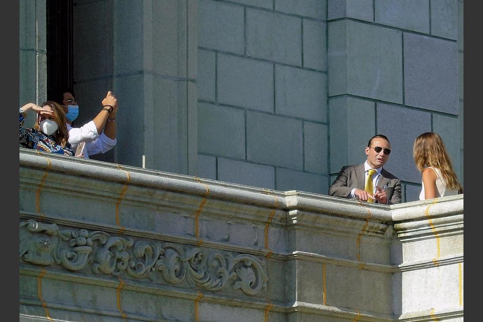 Gobierno de Guatemala niega la presencia de personas de origen ruso en el Palacio Nacional de la Cultura. (Foto: Twitter/@Guatealejandro)